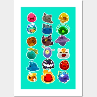 slimes Posters and Art